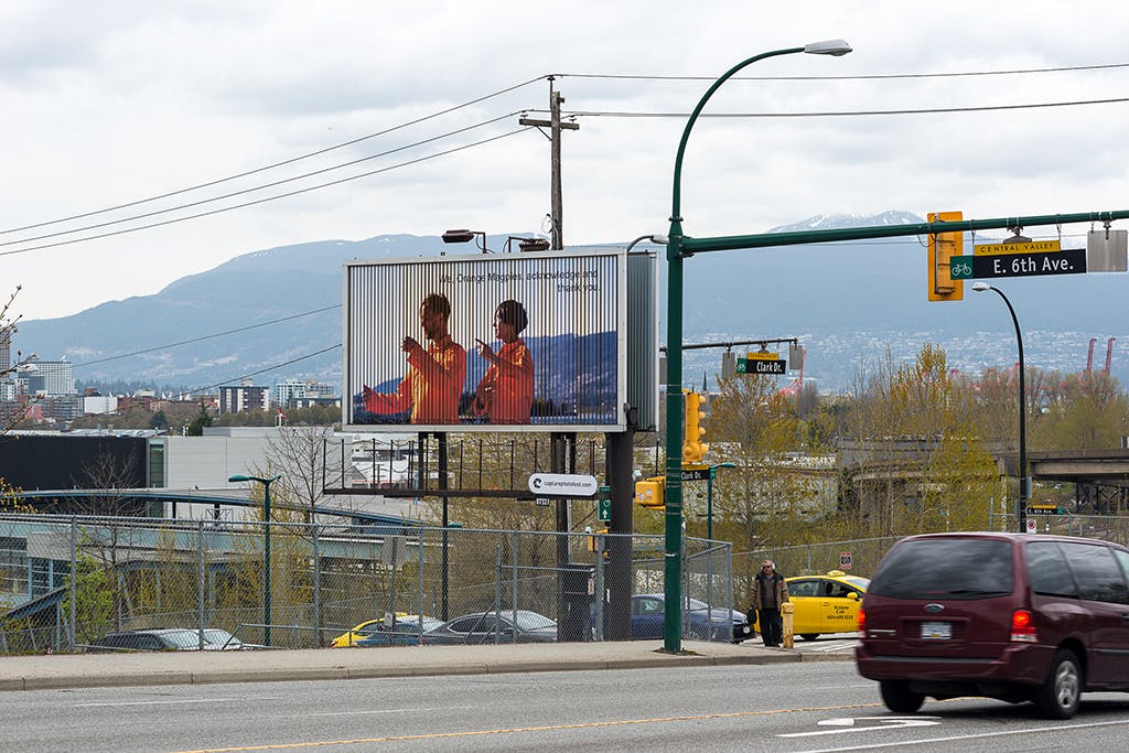 Billboard Triptych, Capture Photography Festival, 2018