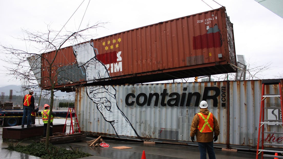 ContainR installed at 2010 Vancouver Olympic Games