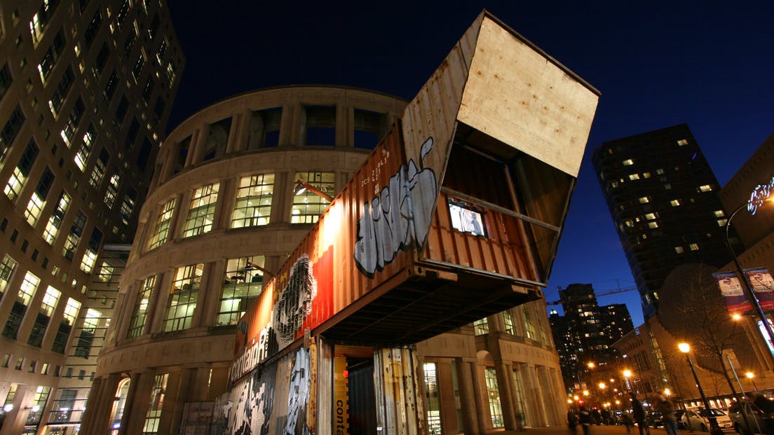 ContainR at Vancouver's public library, 2009